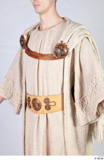    Photos Medieval Monk in beige habit 2 Medieval Clothing Monk beige habit upper body 0002.jpg